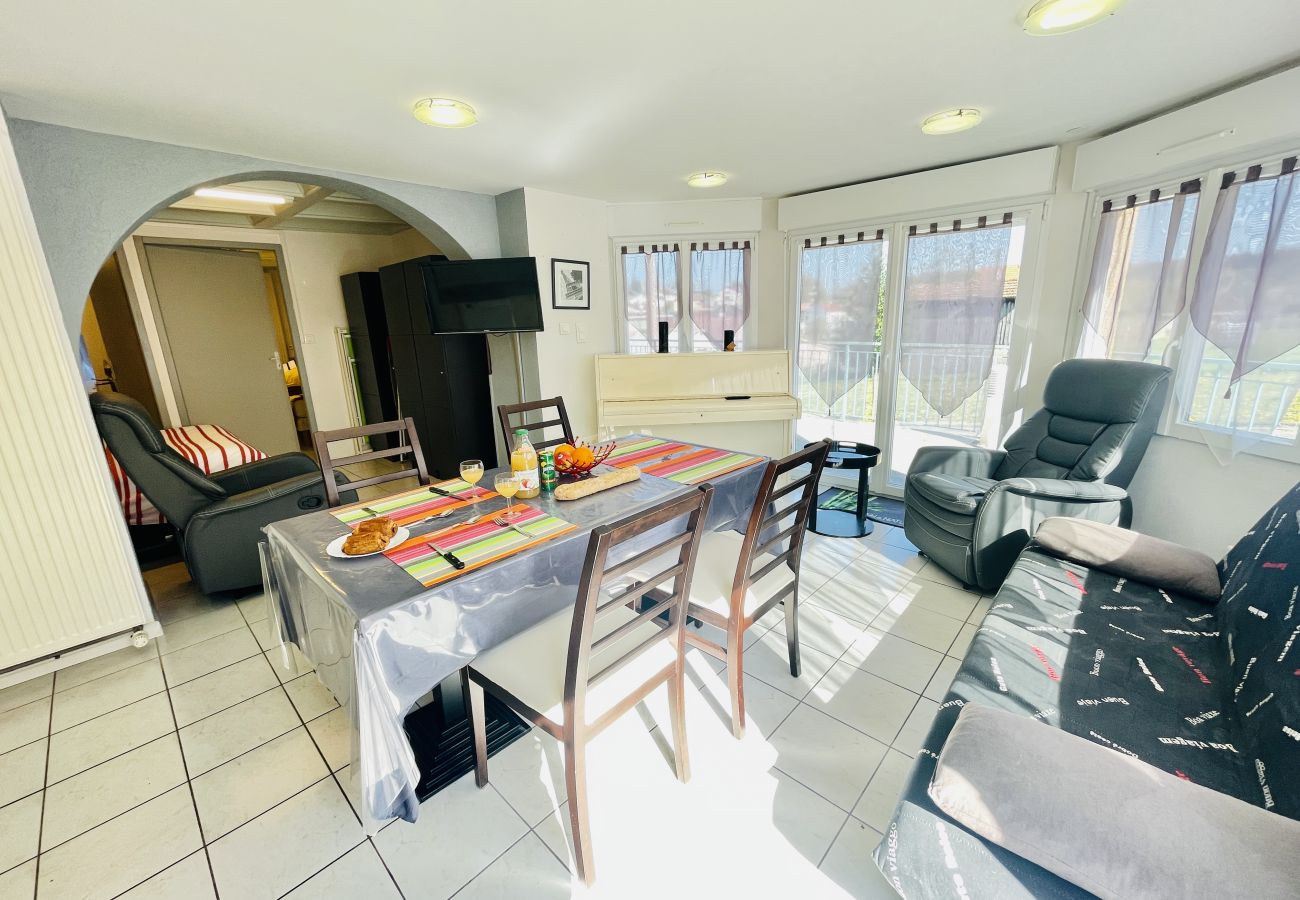 Appartement à Bains-les-Bains - Henry 4 : Appartement charmant avec terrasse (et parking)